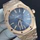 BF Factory Audemars Piguet Royal Oak 15400 41mm Automatic Watch - Blue Petite Tapisserie Dial Copy Cal (4)_th.jpg